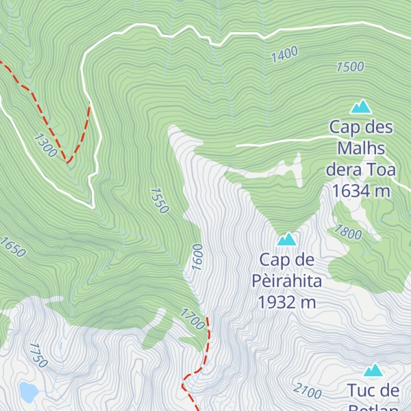 Map of Cabana de Pèirahita