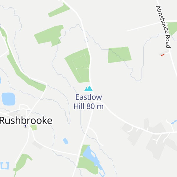 Map of Eastlow Hill