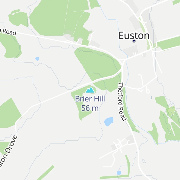 Map of Brier Hill