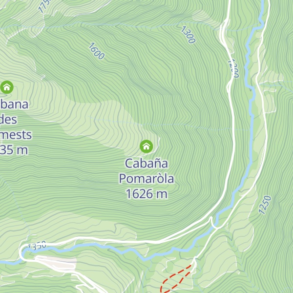Map of Cabaña Pomaròla