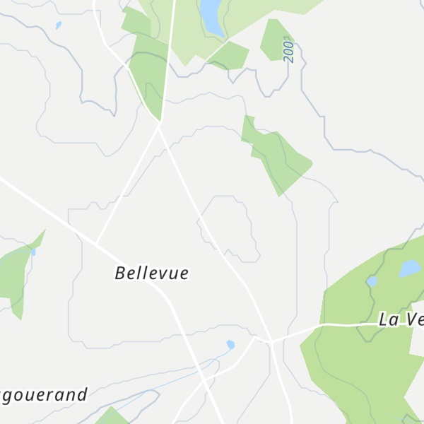 Map of Point culminant de la Vienne