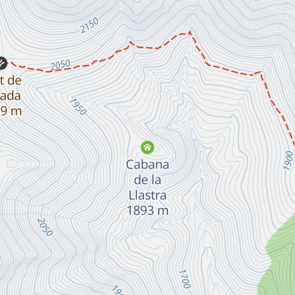 Map of Cabana de la Llastra