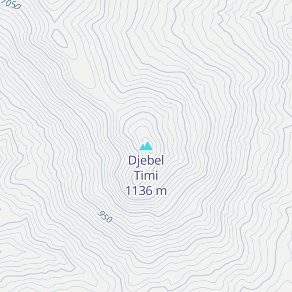 Map of Djebel Timi