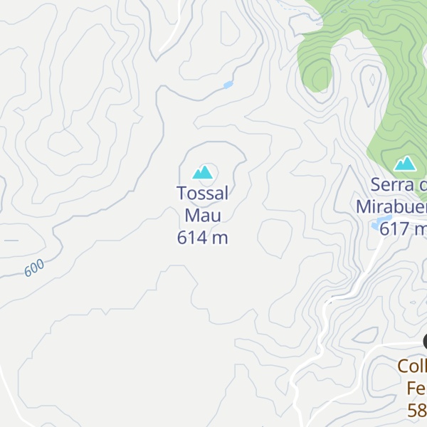 Map of Cabana del Mau