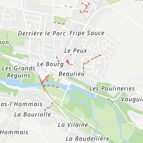 Map of Gîte Beaulieu