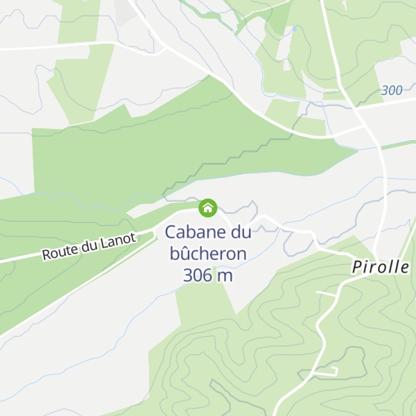 Map of Cabane du bûcheron