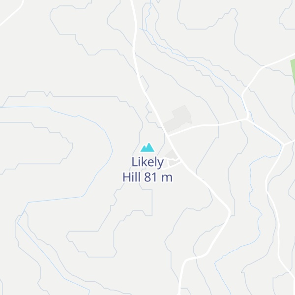 Map of Likely Hill