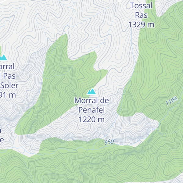 Map of Morral de Penafel