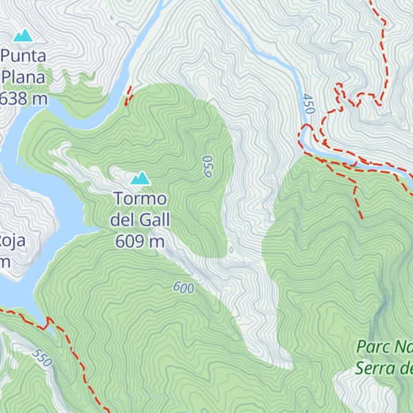 Map of Punta de la Falconera