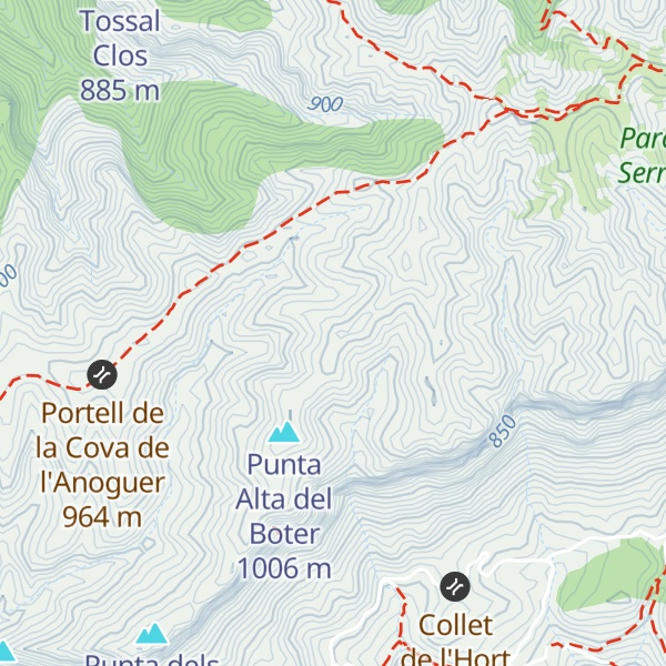 Map of La Guardiola