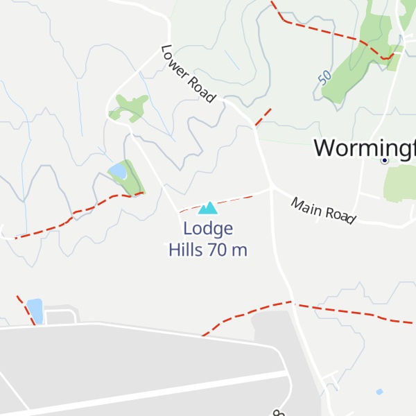 Map of Lodge Hills