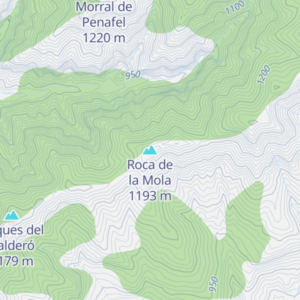 Map of Roca de la Mola