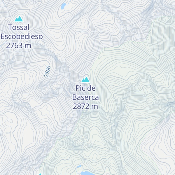 Map of Pic del Cap d'Estany Roi