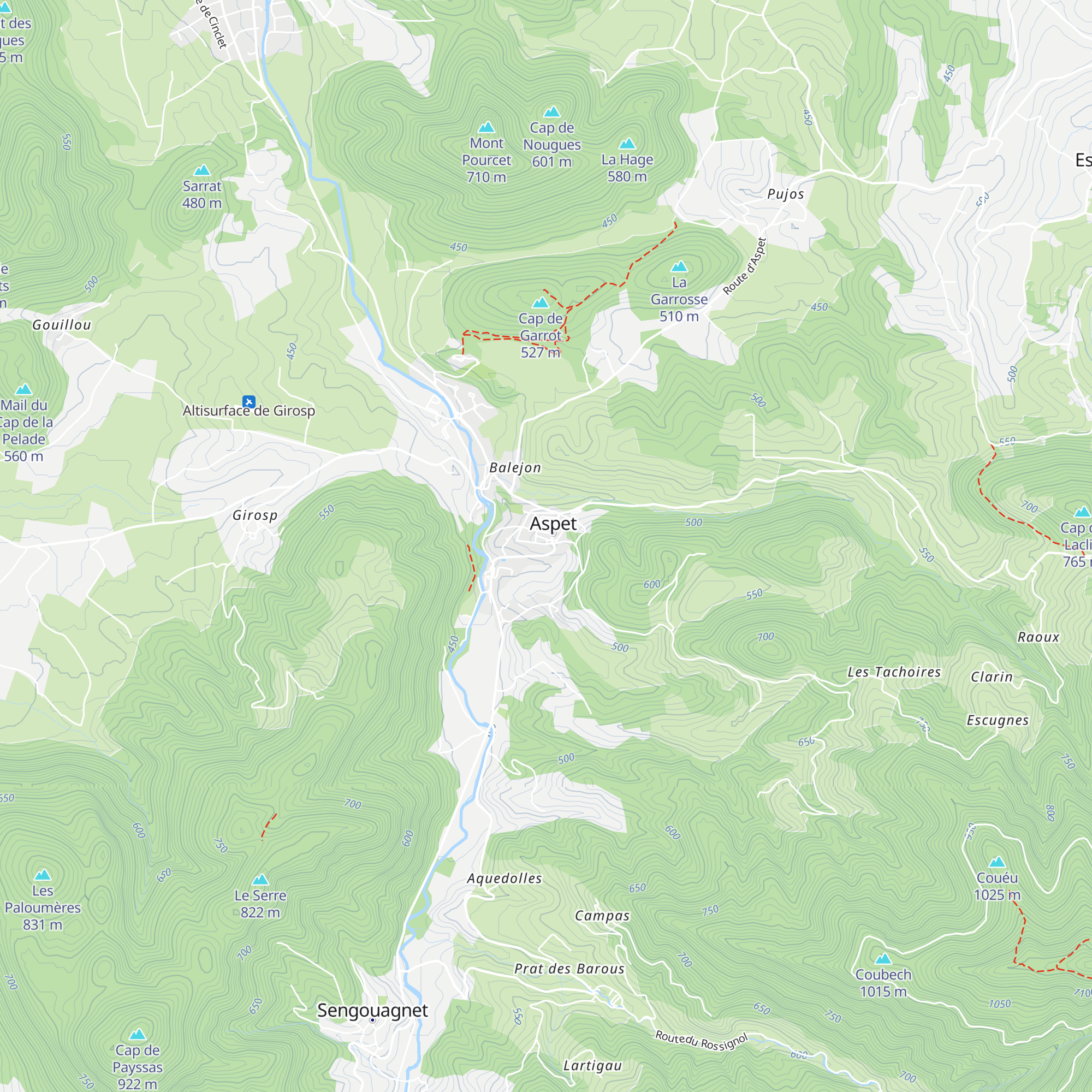 Maison des Trois Vallées map