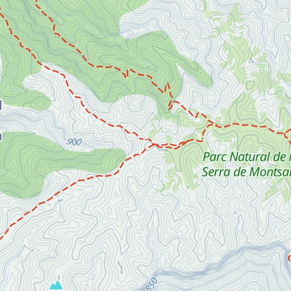 Map of La Cogulla