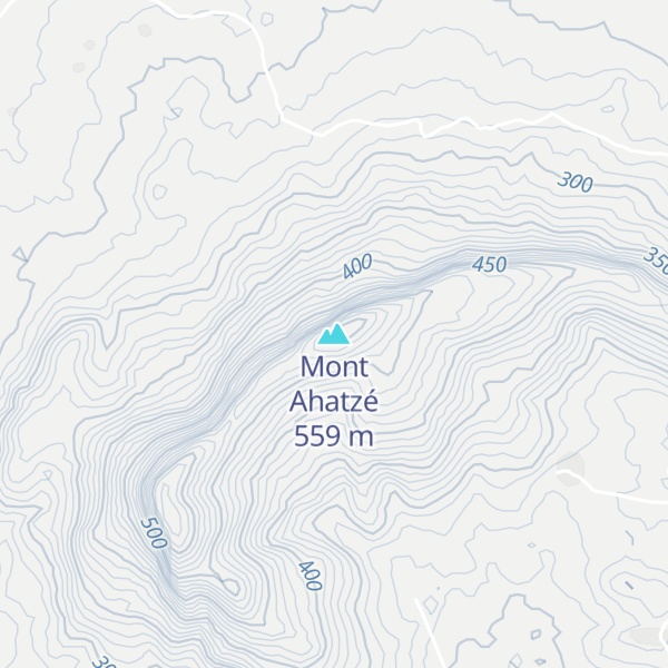 Map of Mont Ahatzé