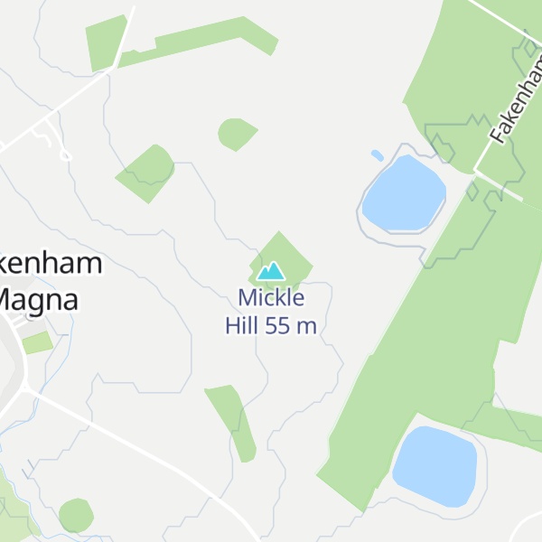Map of Mickle Hill