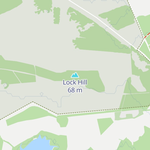 Map of Lock Hill