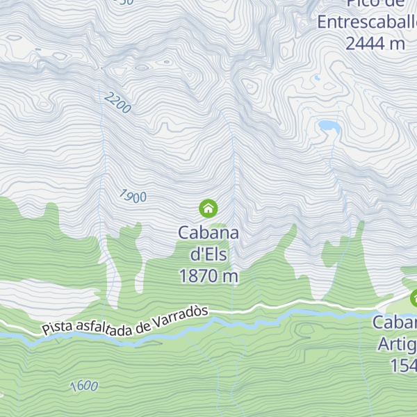 Map of Cabana d'Els
