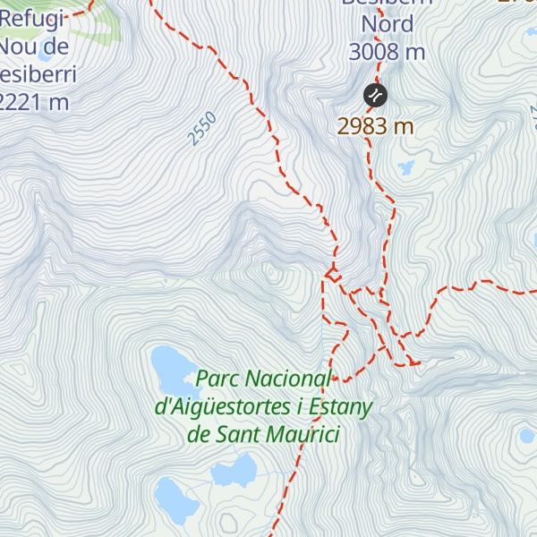 Map of Pic d'Abellers