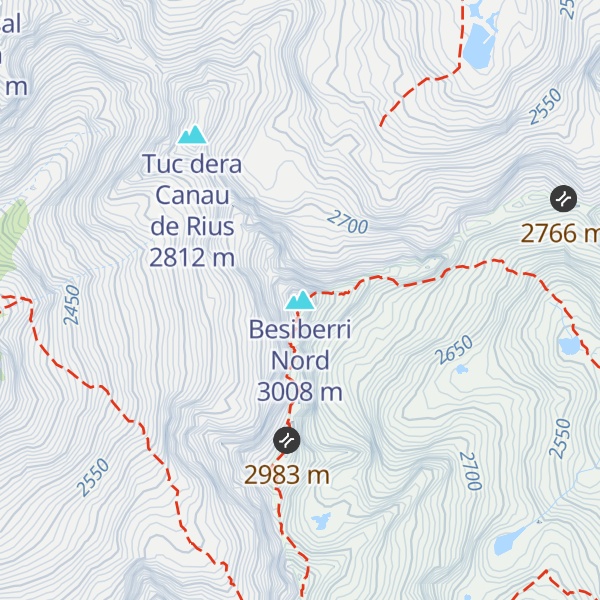 Map of Besiberri Nord