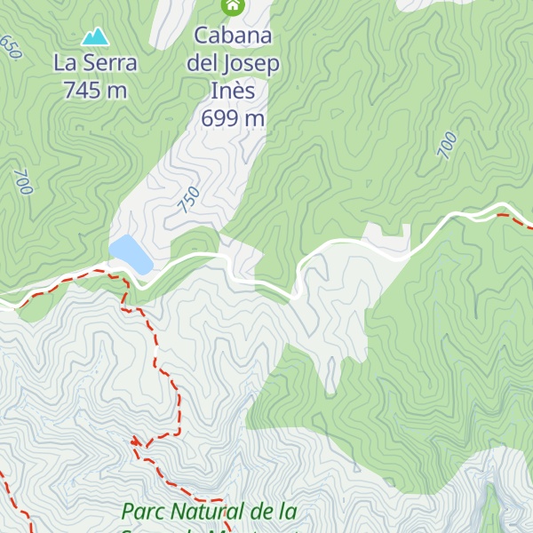 Map of Roca dels Lladres