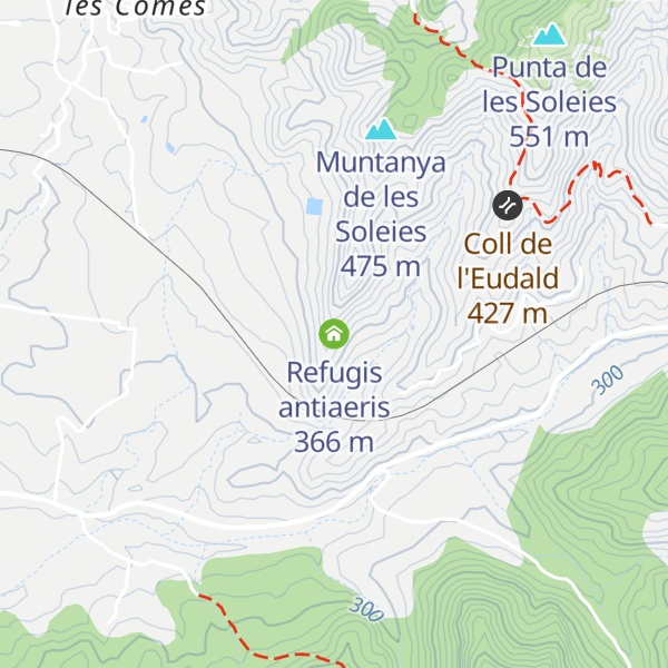 Map of Refugis antiaeris