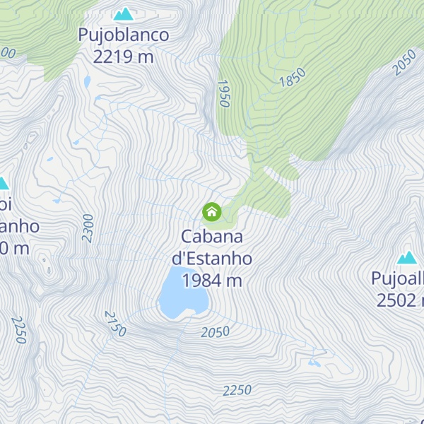 Map of Cabana d'Estanho