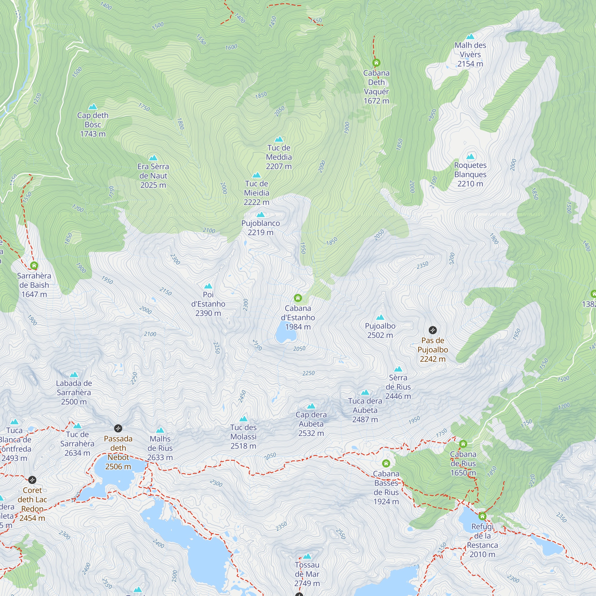Cabana d'Estanho map
