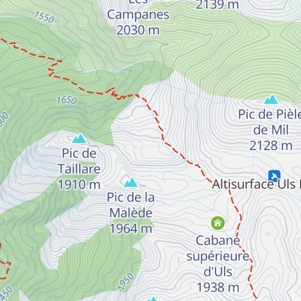 Map of Cabane d'Uls