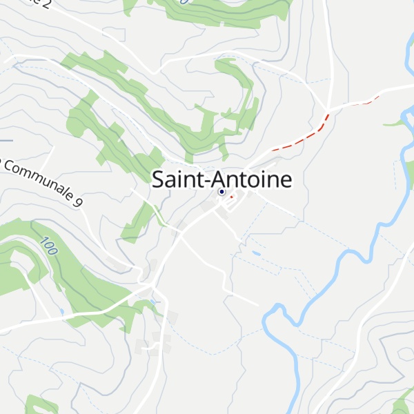 Map of Gîte d'Étape l'Oustal