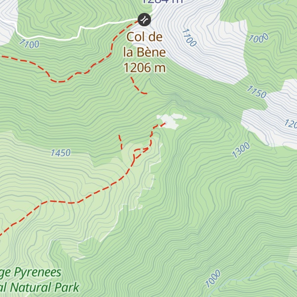 Map of Cabane de Bazet - Biros