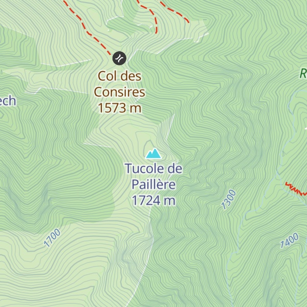Map of Tucole de Paillère