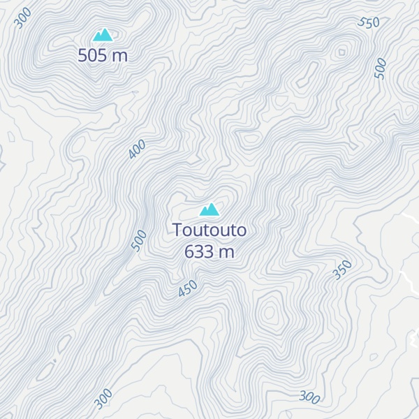 Map of Toutouto