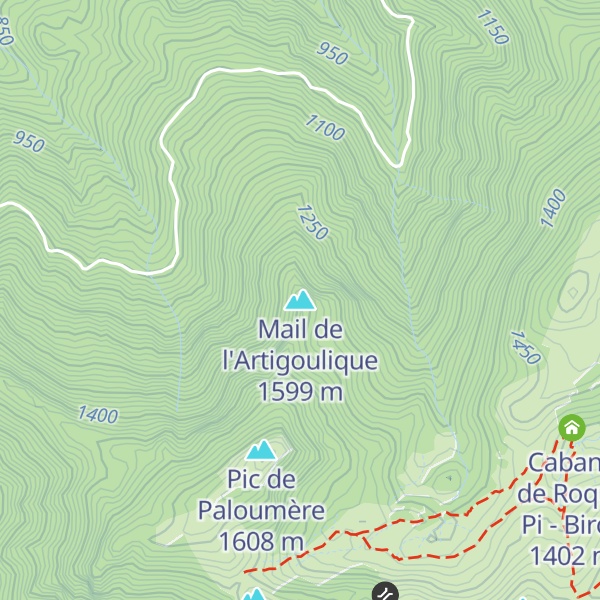Map of Mail de l'Artigoulique