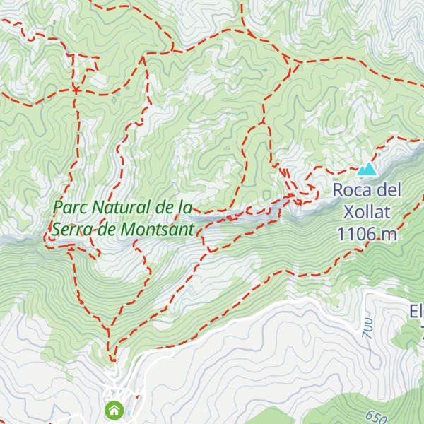 Map of La Falconera