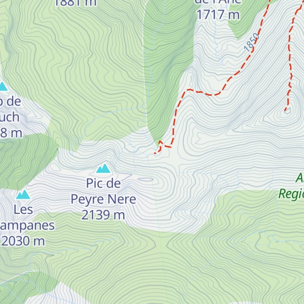 Map of Cabane Col de La Terme