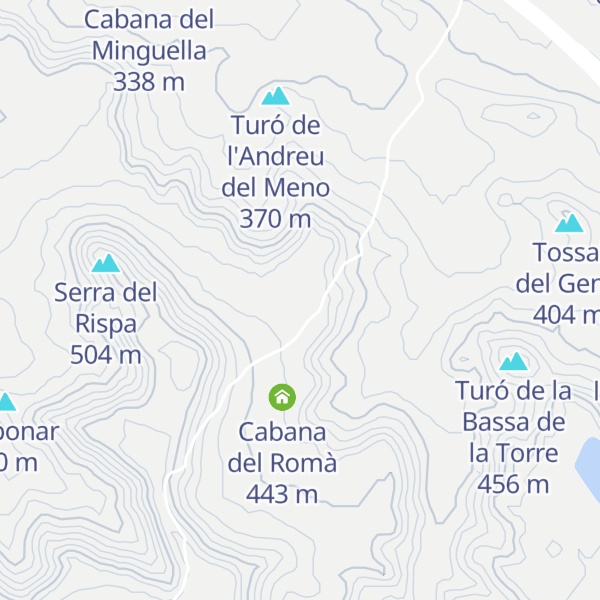 Map of Cabana del Mies