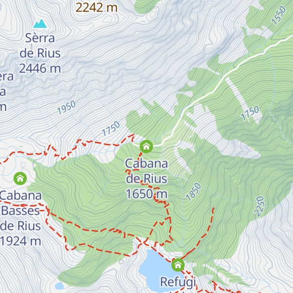 Map of Cabana de Rius