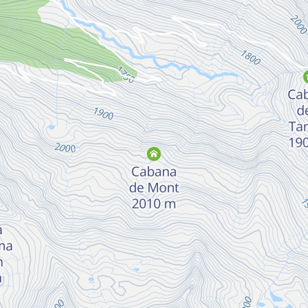 Map of Cabana de Mont