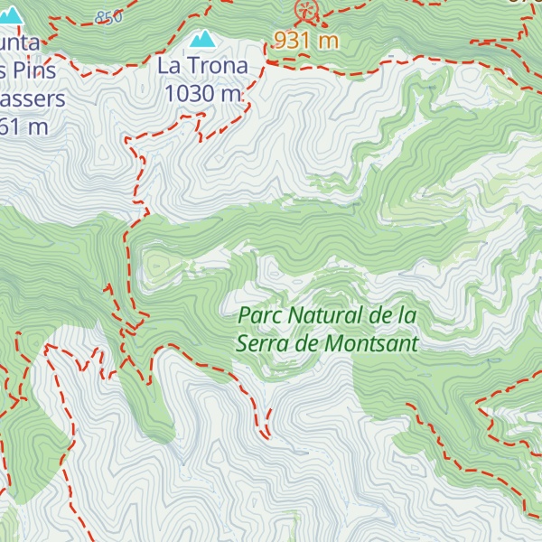 Map of Punta Pericana