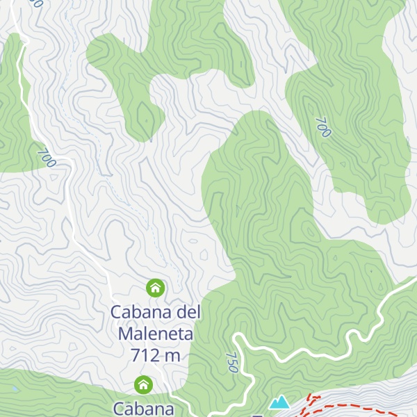 Map of Cabana del Castelló