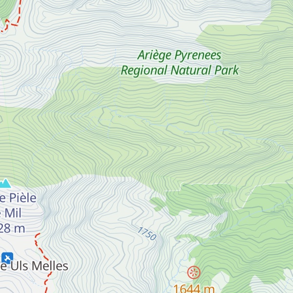 Map of Les Sarrats