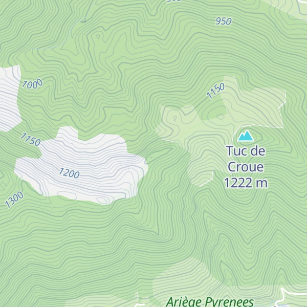 Map of Rochers de Guiraude