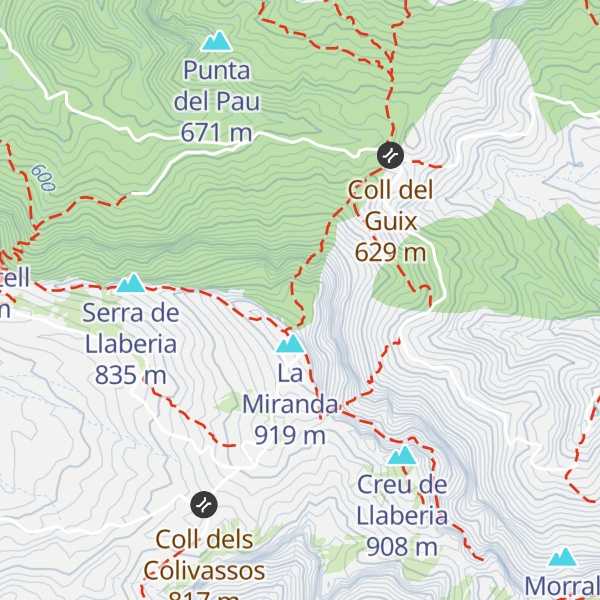 Map of Lo Molló