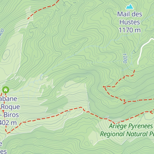 Map of Mail de Peyreguile