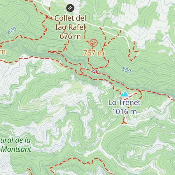 Map of Punta del Llurba
