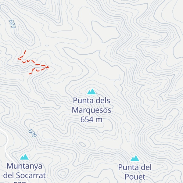 Map of Punta dels Marquesos
