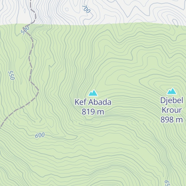 Map of Kef Abada