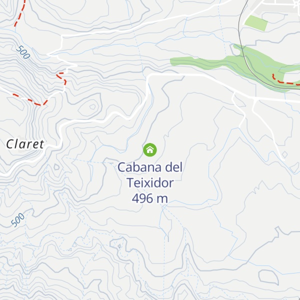 Map of Cabana del Teixidor